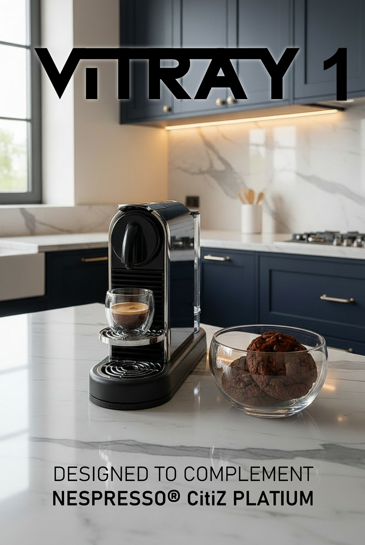 ViTRAY 1 -Drypbakke – designet til at matche Nespresso® CitiZ Platinum