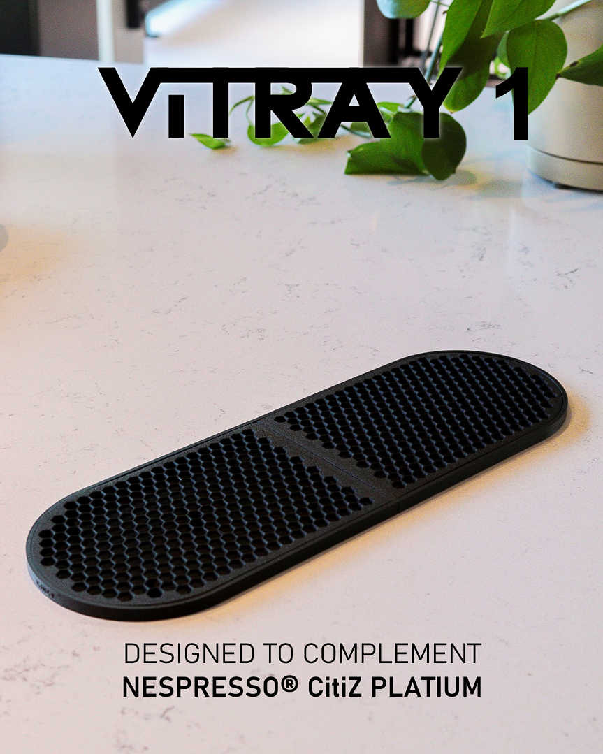 ViTRAY 1 -Drypbakke – designet til at matche Nespresso® CitiZ Platinum