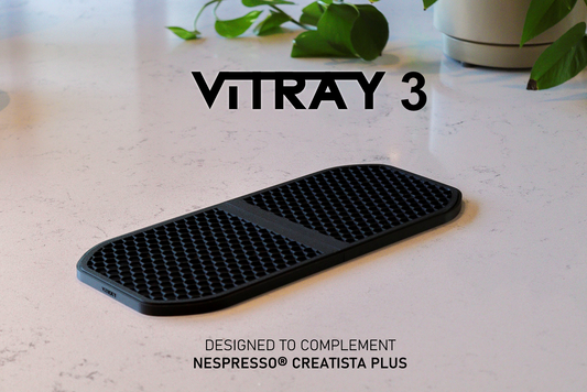 ViTRAY 3-Drypbakke – designet til at matche  Nespresso® Creatista Plus perfekt
